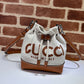 Mini Shoulder Bag With Gucci Print