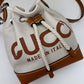 Mini Shoulder Bag With Gucci Print