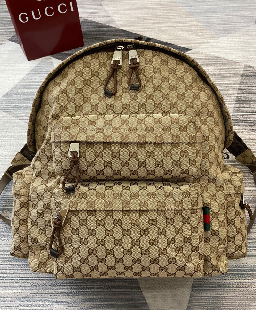 Large Backpack With Gucci Logo