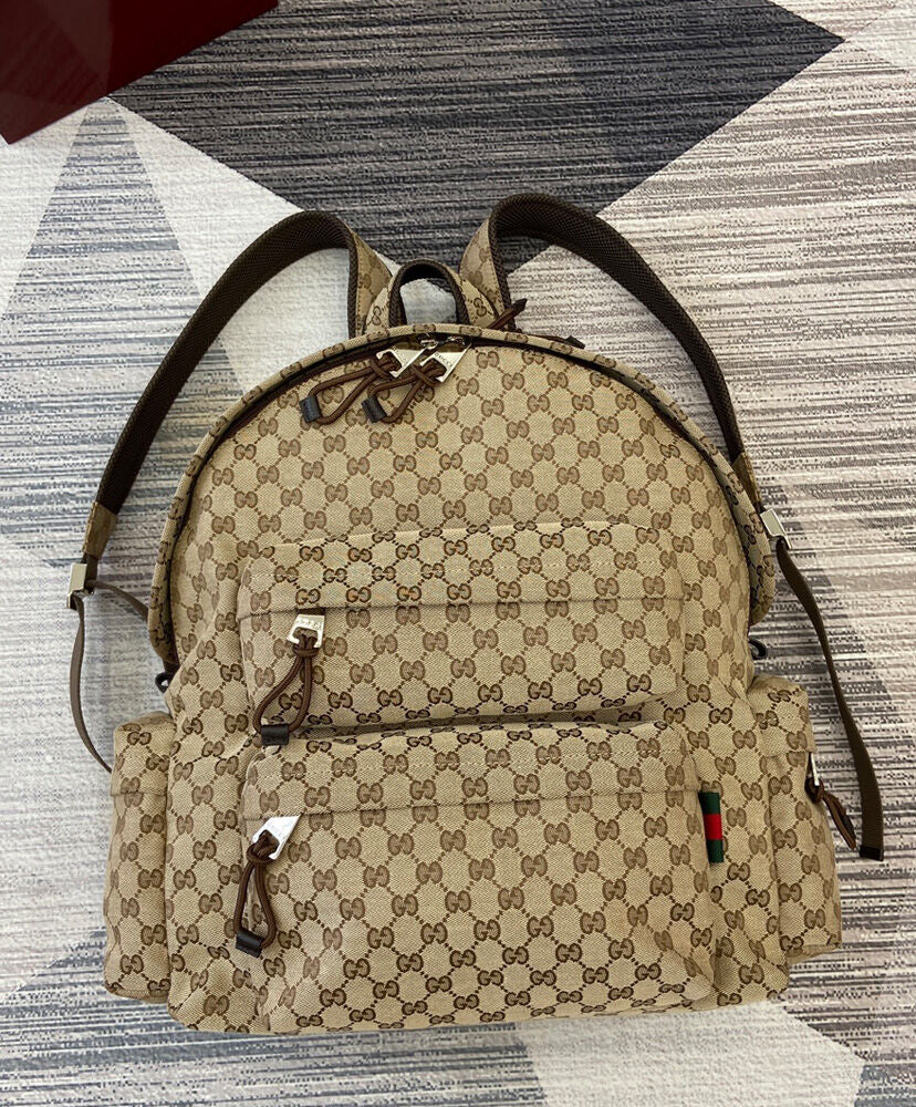 Large Backpack With Gucci Logo