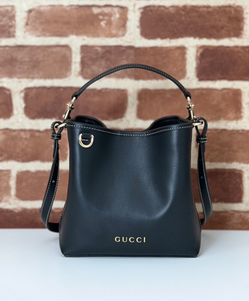 GG Emblem Mini Bucket Bag