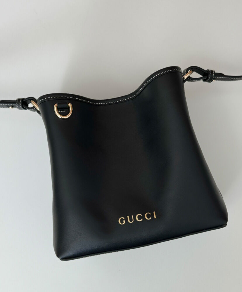 GG Emblem Mini Bucket Bag