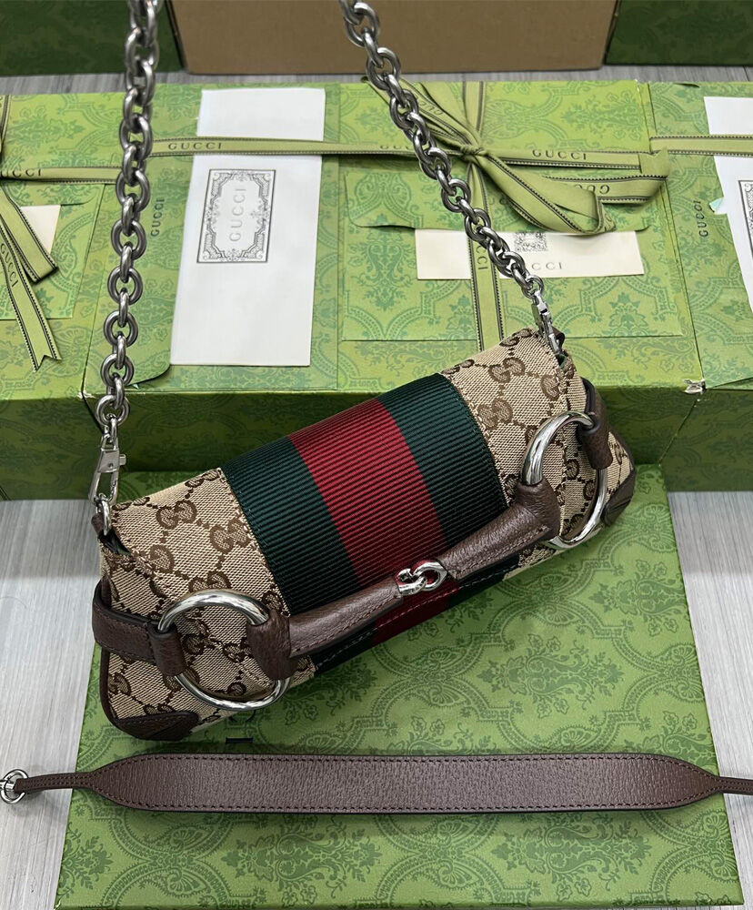 Gucci Horsebit Chain Small Shoulder Bag