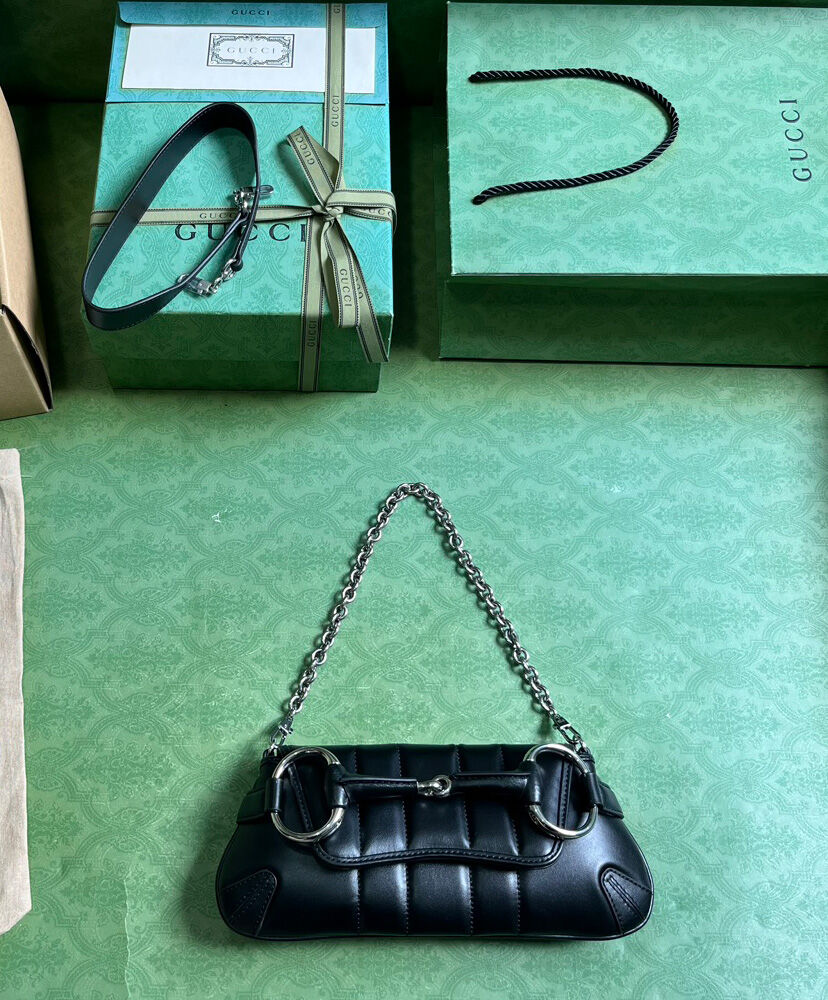 Gucci Horsebit Chain Small Shoulder Bag