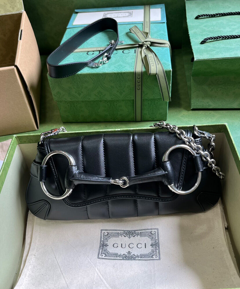 Gucci Horsebit Chain Small Shoulder Bag