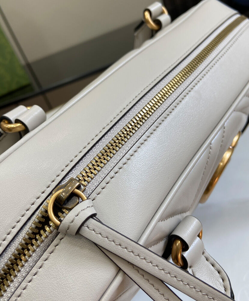 GG Marmont Medium Top Handle Bag