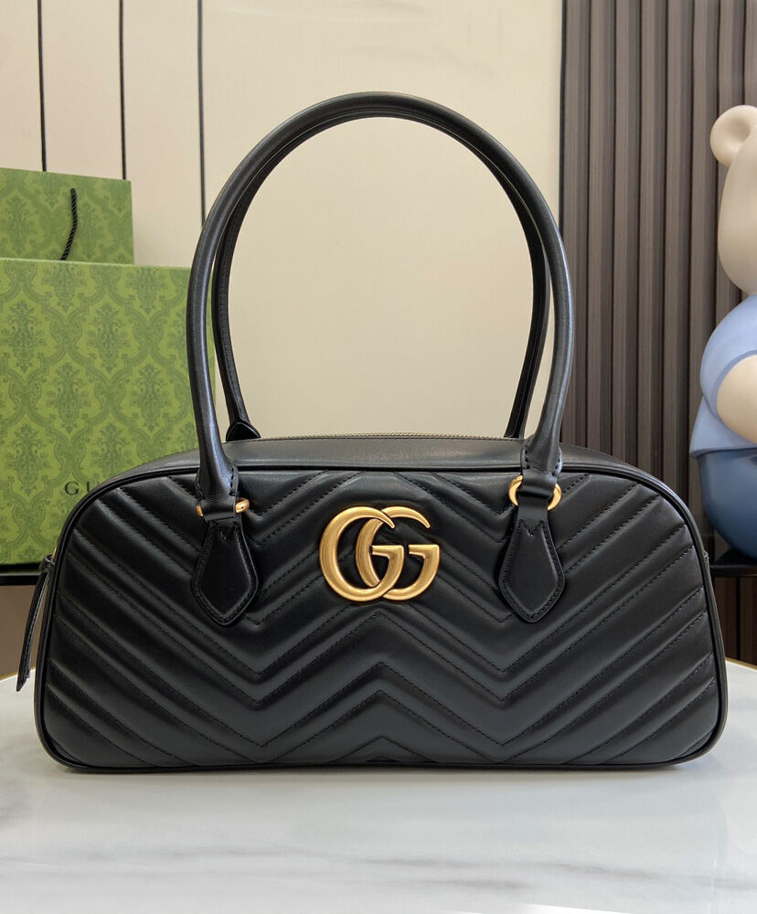 GG Marmont Medium Top Handle Bag