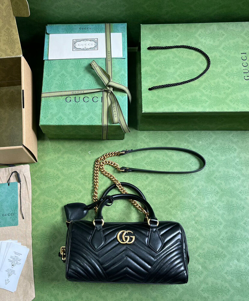 GG Marmont Small Top Handle Bag