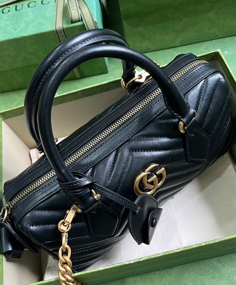 GG Marmont Small Top Handle Bag