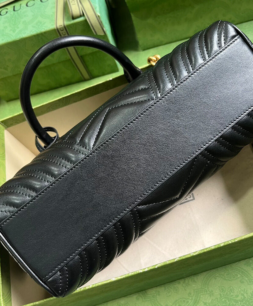 GG Marmont Small Top Handle Bag