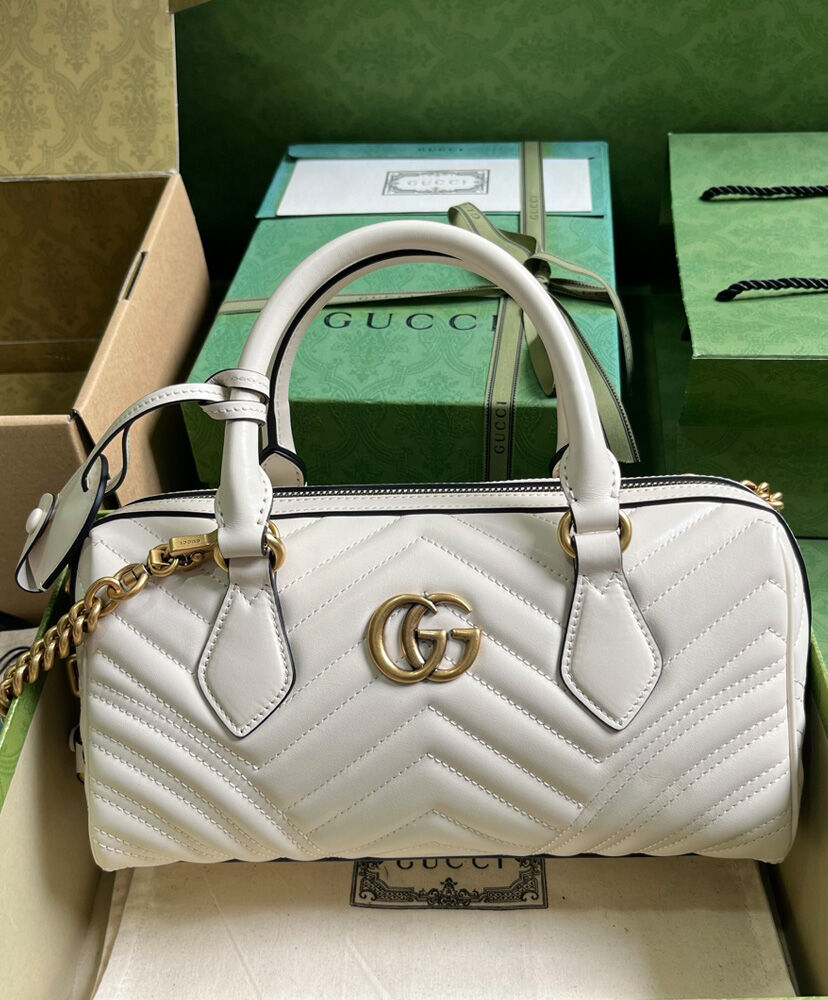 GG Marmont Small Top Handle Bag