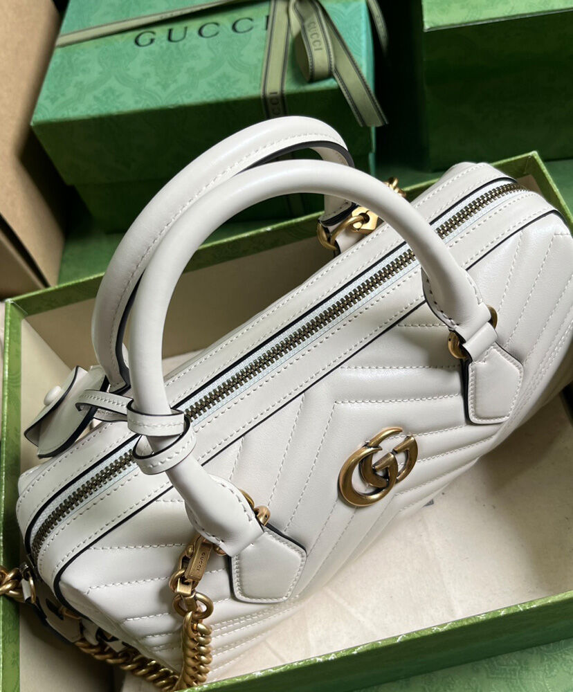 GG Marmont Small Top Handle Bag