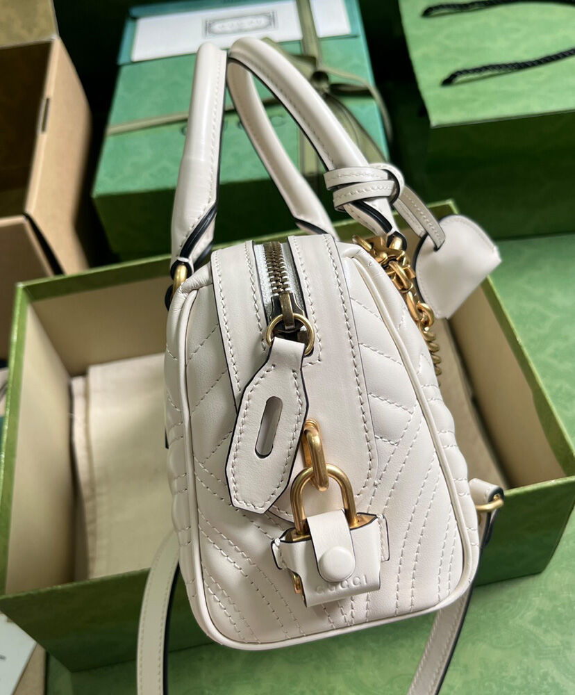 GG Marmont Small Top Handle Bag