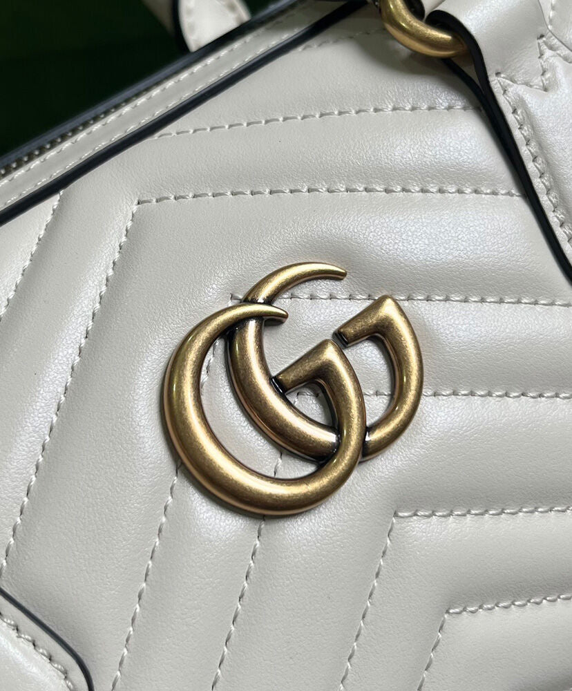 GG Marmont Small Top Handle Bag