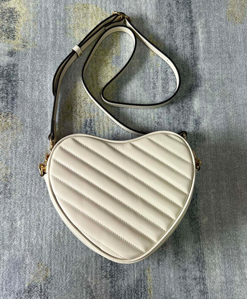 Interlocking G Mini Heart Shoulder Bag