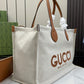 Medium Tote Bag With Gucci Print