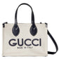 Mini Tote Bag With Gucci Print