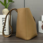 Medium Pebble Bucket Bag In Mellow Calfskin