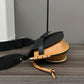 Gate Dual Mini Two-Tone Leather Shoulder Bag