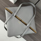 Puzzle Fold Tote In Shiny Calfskin