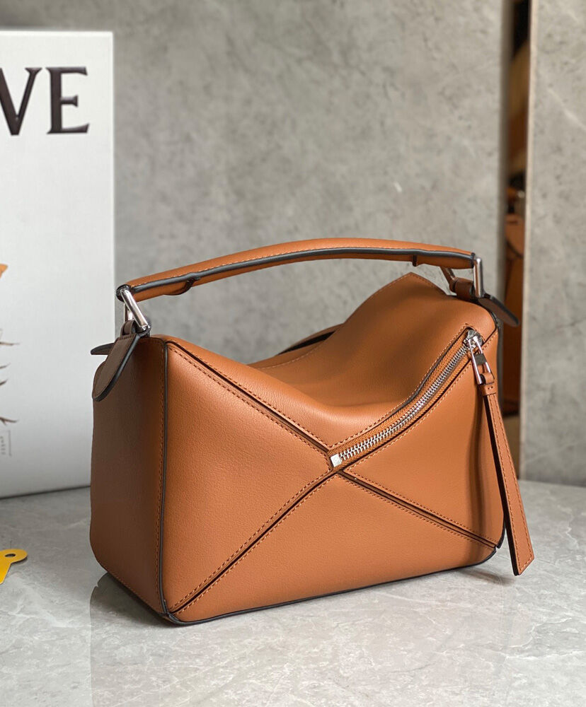 Mini Puzzle Bag In Classic Calfskin