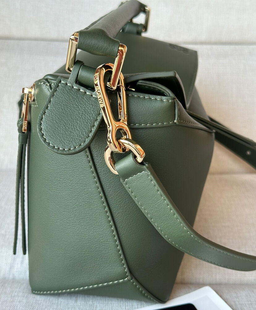 Mini Puzzle Bag In Classic Calfskin