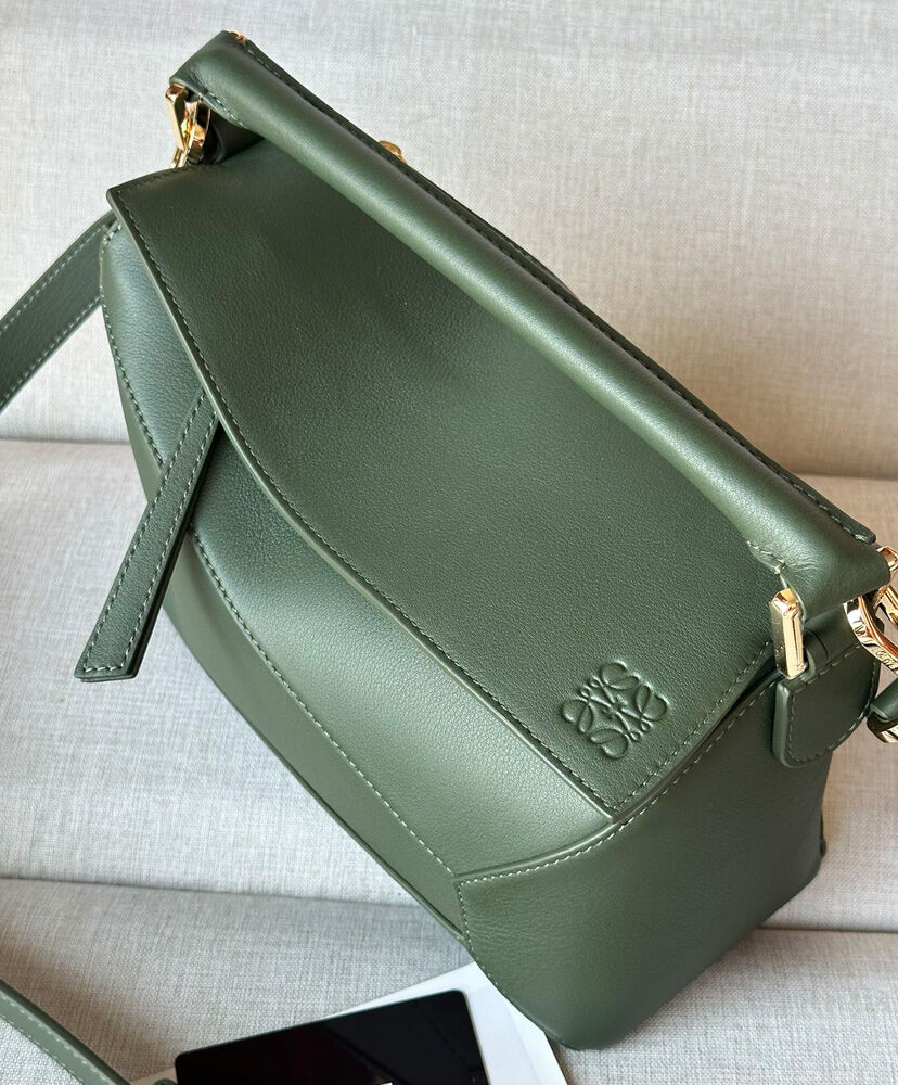 Mini Puzzle Bag In Classic Calfskin