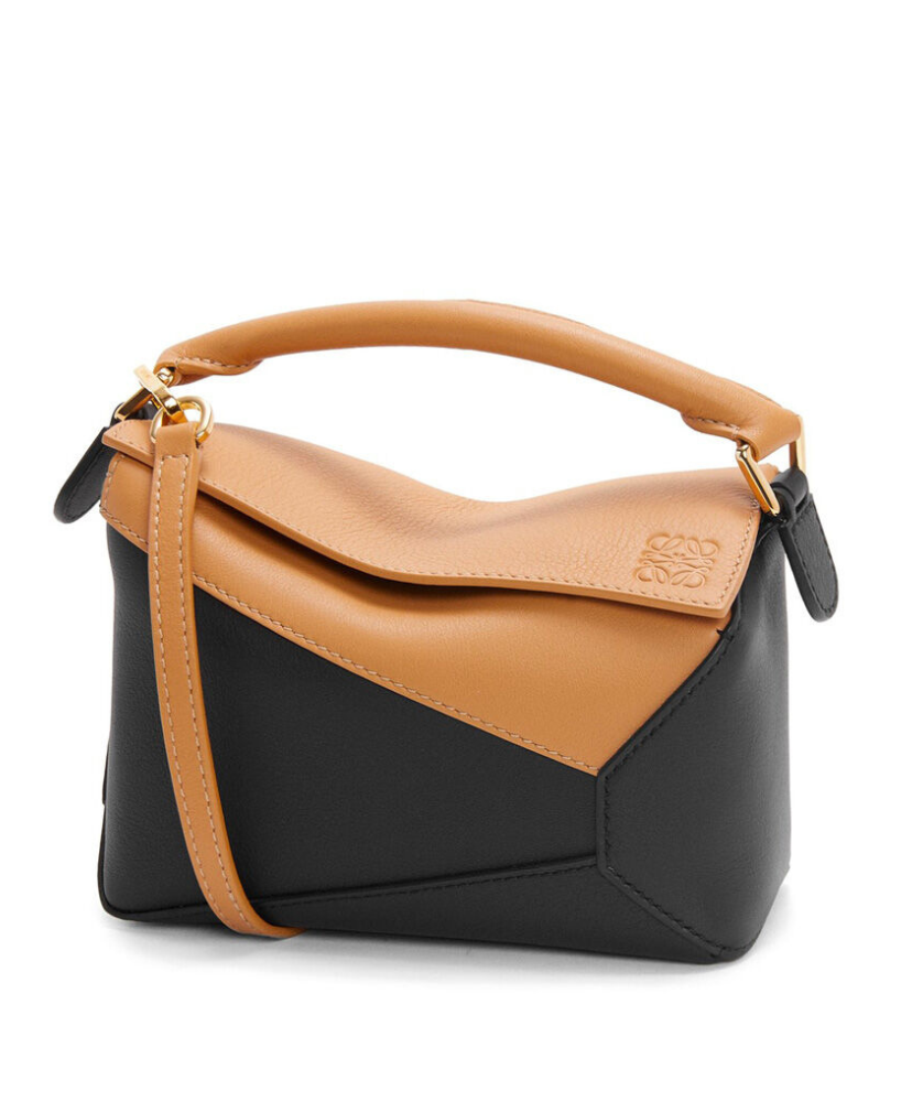 Mini Puzzle Bag In Classic Calfskin