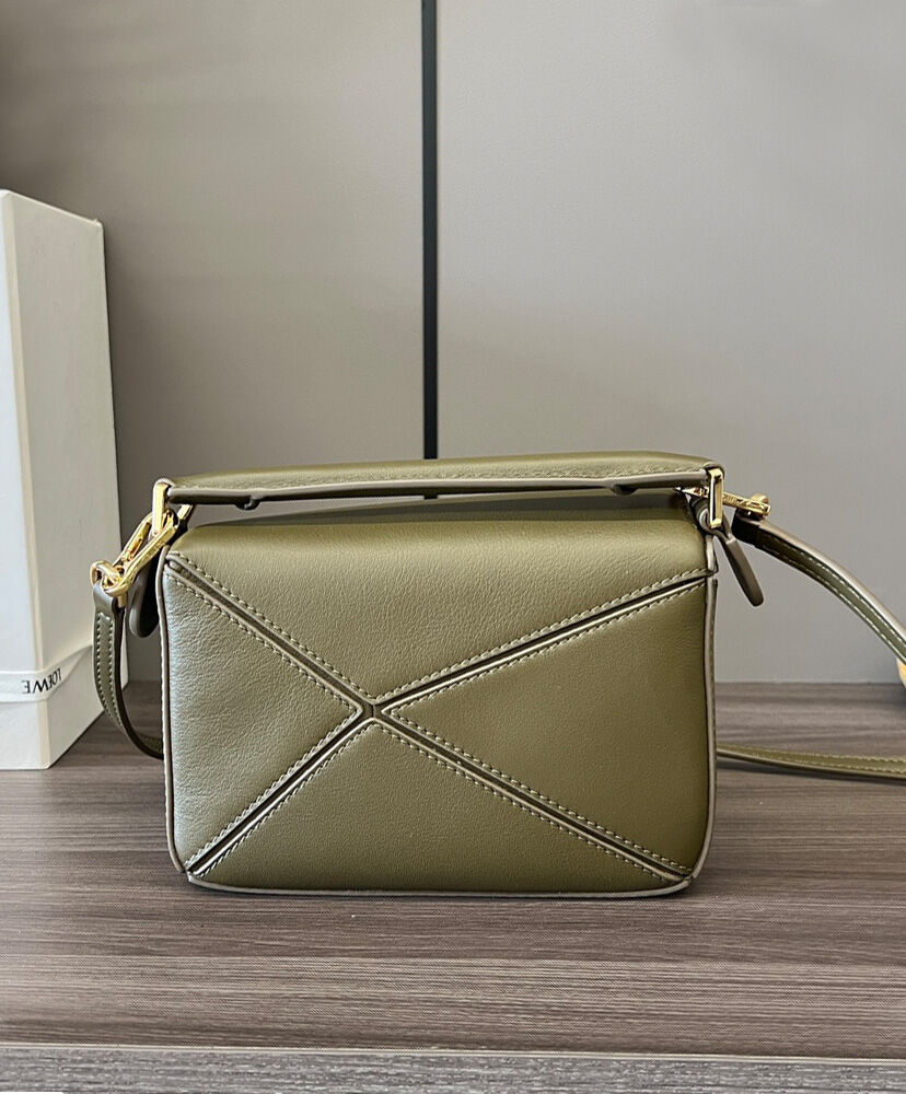 Mini Puzzle Bag In Classic Calfskin