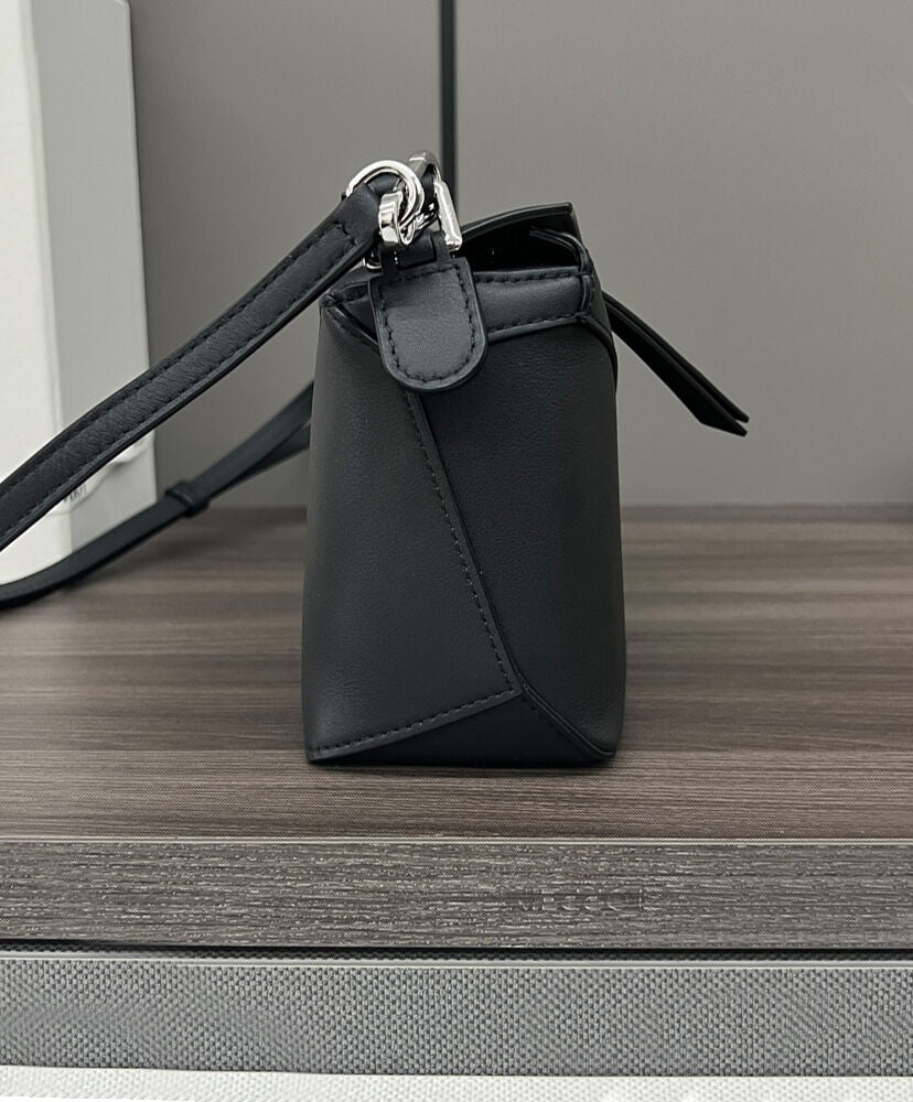 Mini Puzzle Bag In Classic Calfskin