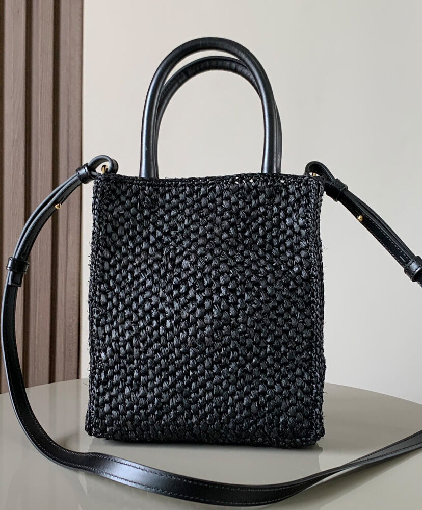 Standard A5 Tote Bag In Raffia