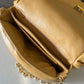 Puffer Goya Padded Leather Down Shoulder Bag