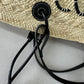 Medium Anagram Basket Bag In Iraca Palm And Calfskin