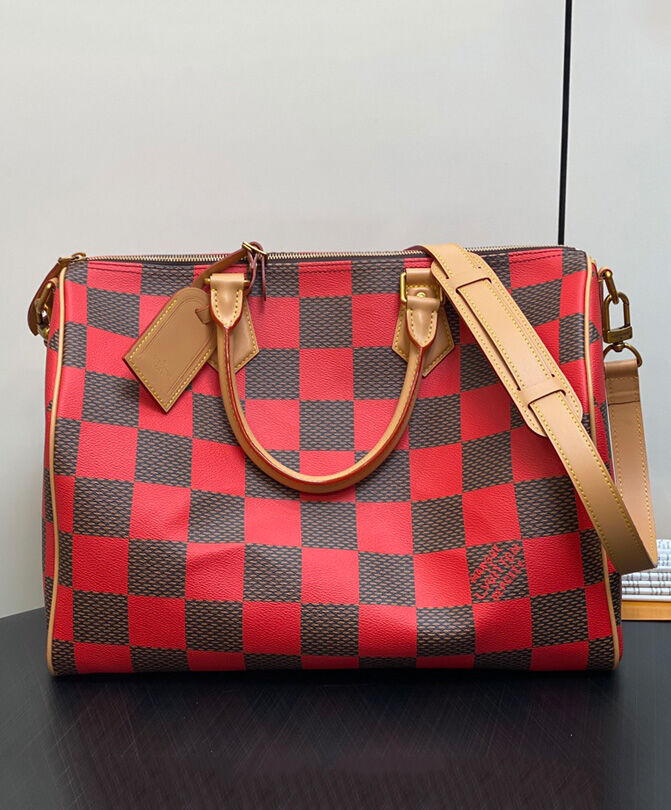 Speedy 40 Bandouliere Damier Pop