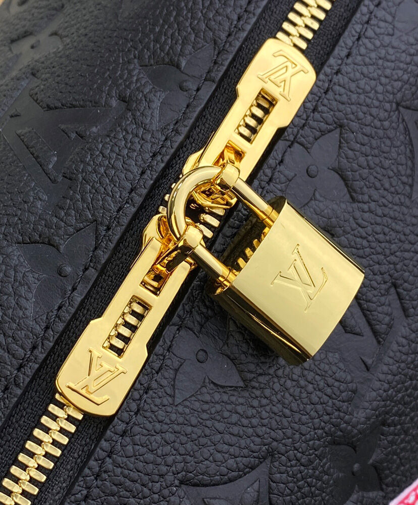 Louis Vuitton, Bags, Louis Vuitton Speedy Bandouliere Bag Monogram Empreinte  Leather 25 Yellow