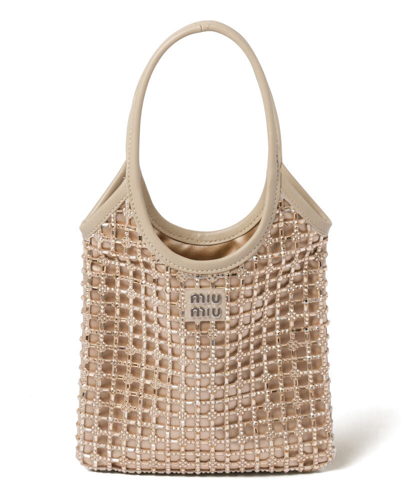 Small Crystals Net Tote Bag