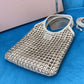 Small Crystals Net Tote Bag