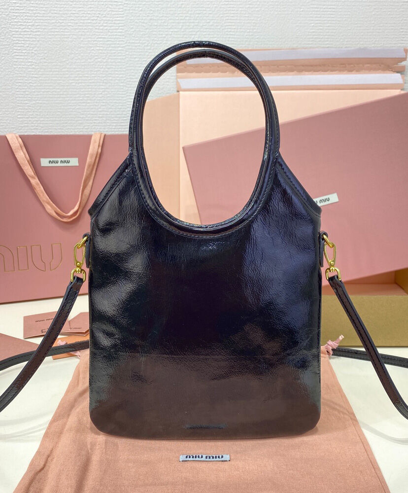 IVY Naplak Patent Leather Bag