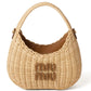 Wander Raffia Hobo Bag