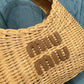 Wander Raffia Hobo Bag