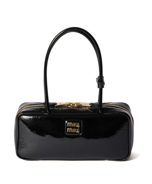 Beau Naplak Patent Leather Bag