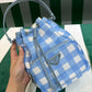 Prada Duet Printed Re-Nylon Bag