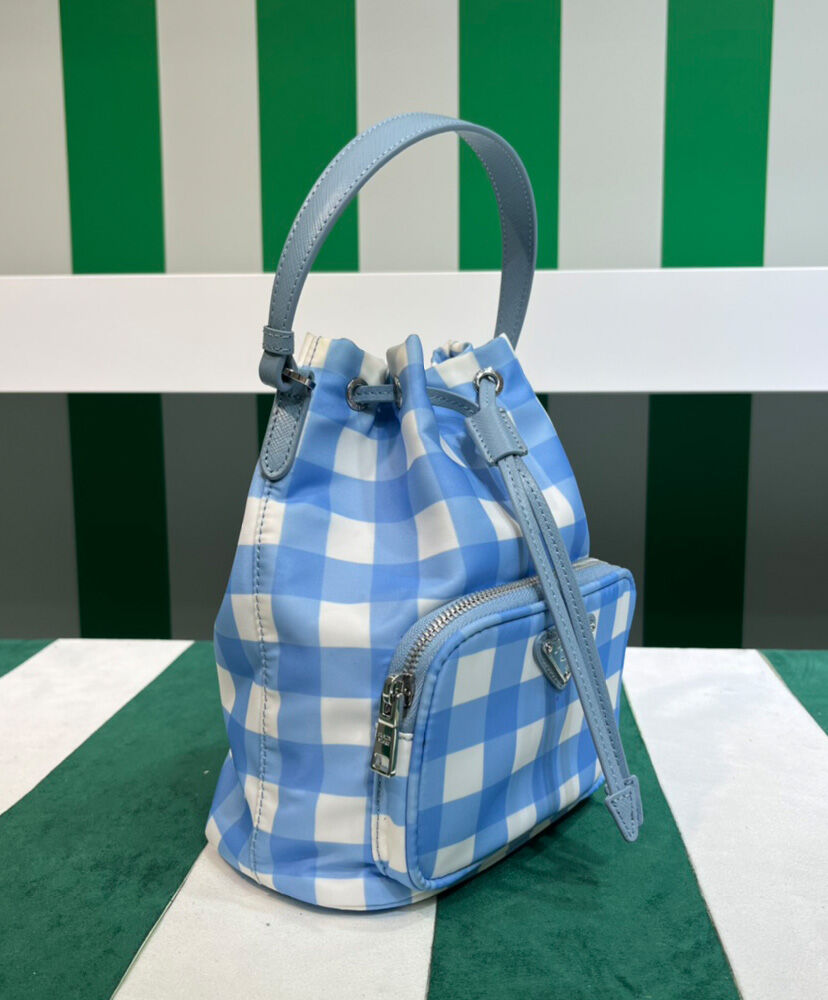 Prada Duet Printed Re-Nylon Bag