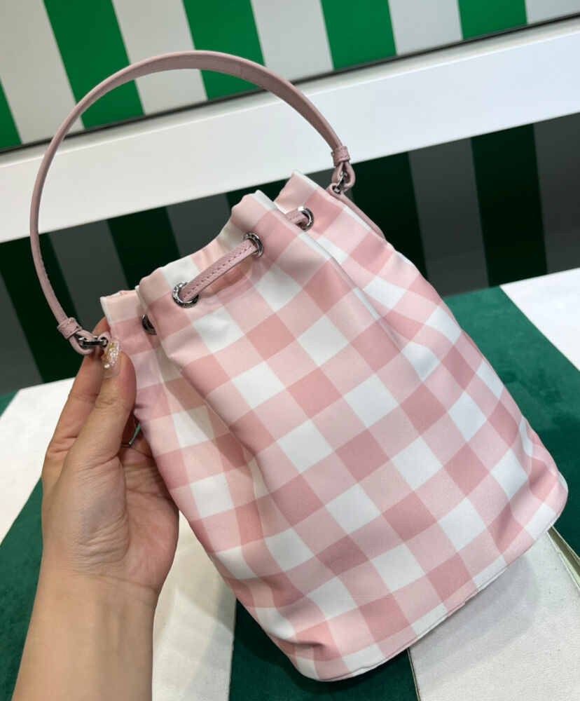 Prada Duet Printed Re-Nylon Bag