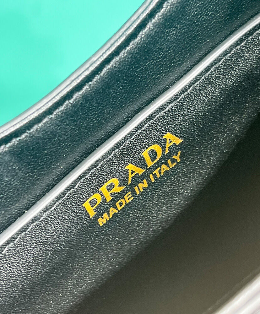 Wicker And Leather Prada Arque Bag