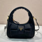 Re-Nylon And Nappa Leather Mini-bag With Bow