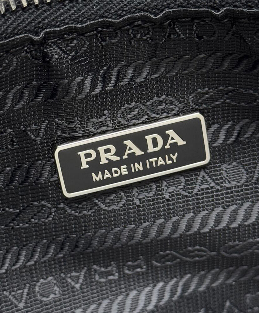 Prada Re-Edition Re-Nylon Mini Bag With Studs