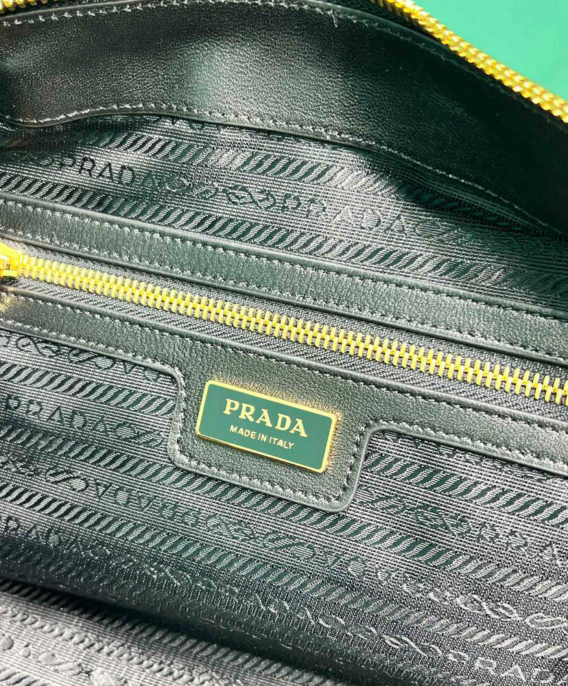 Prada Re-Edition 1978 Medium Re-Nylon And Saffiano Leather Two-Handle Bag