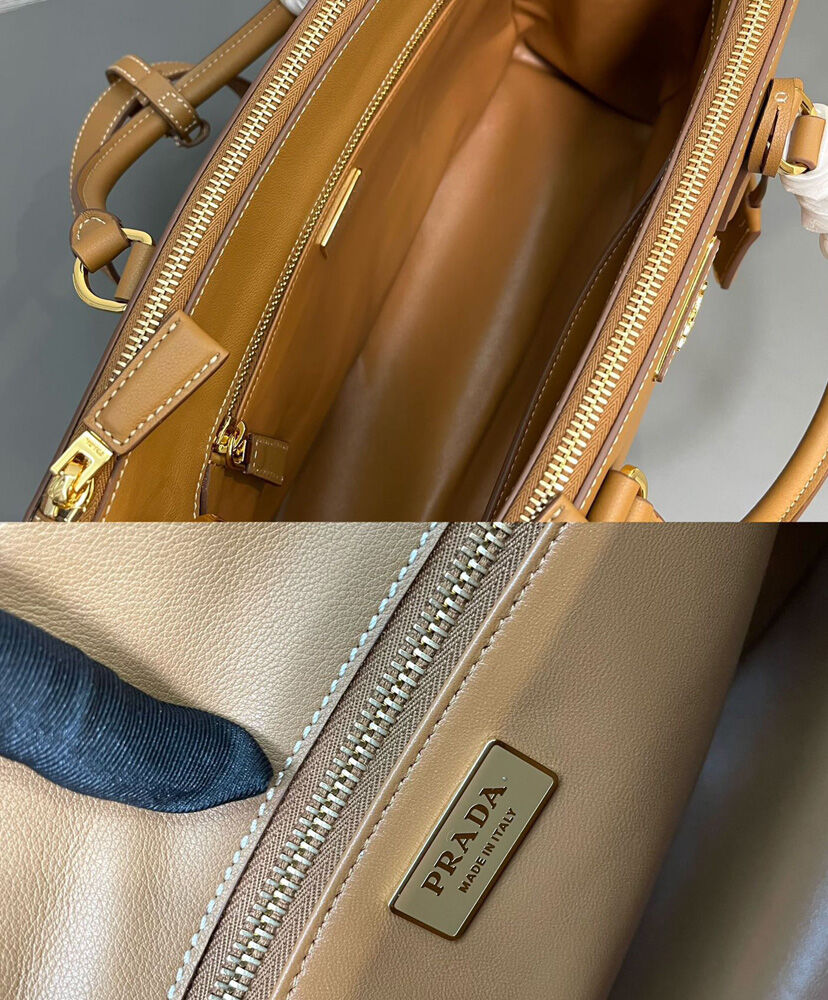 Large Prada Galleria Leather Bag