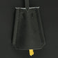 Large Re-Nylon And Leather Top-handle Bag With Padlock